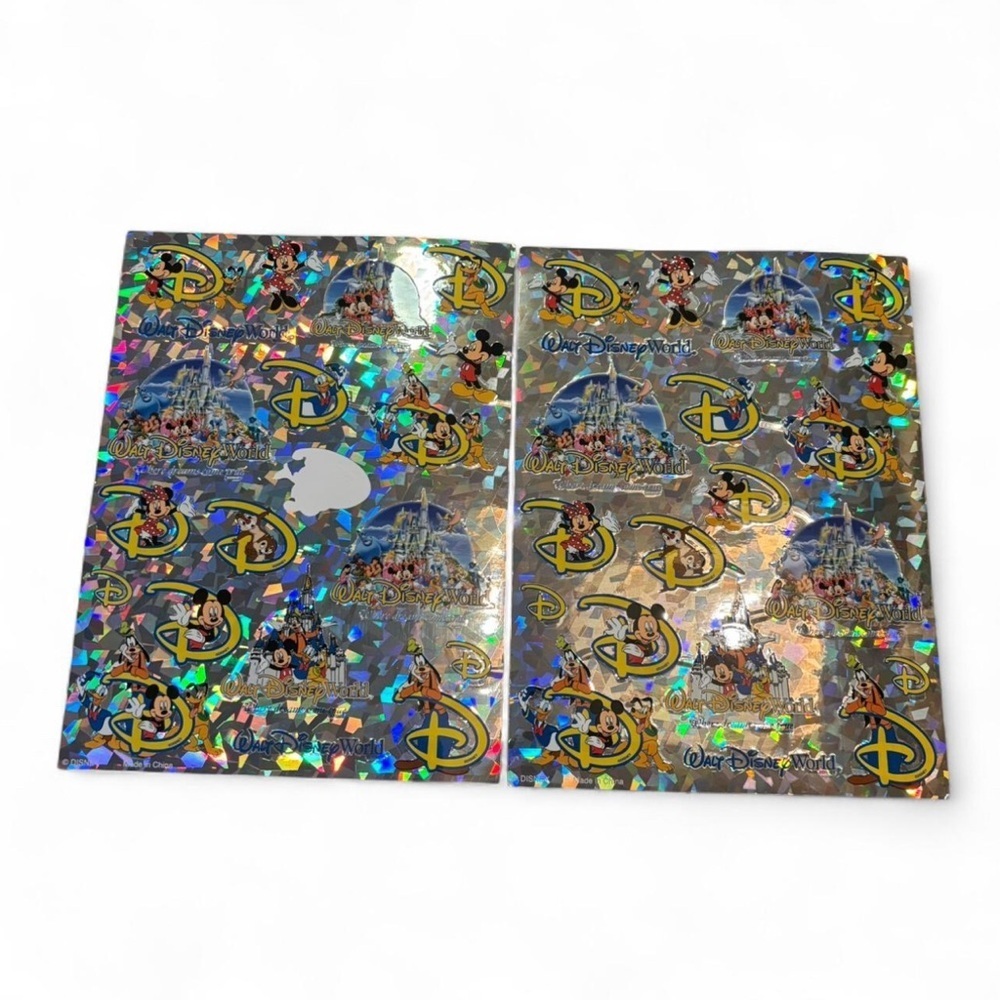 Disney Capture The Moment Scrapbooking Stickers Mixed Lot 8 Pages - Picture 2 of 5